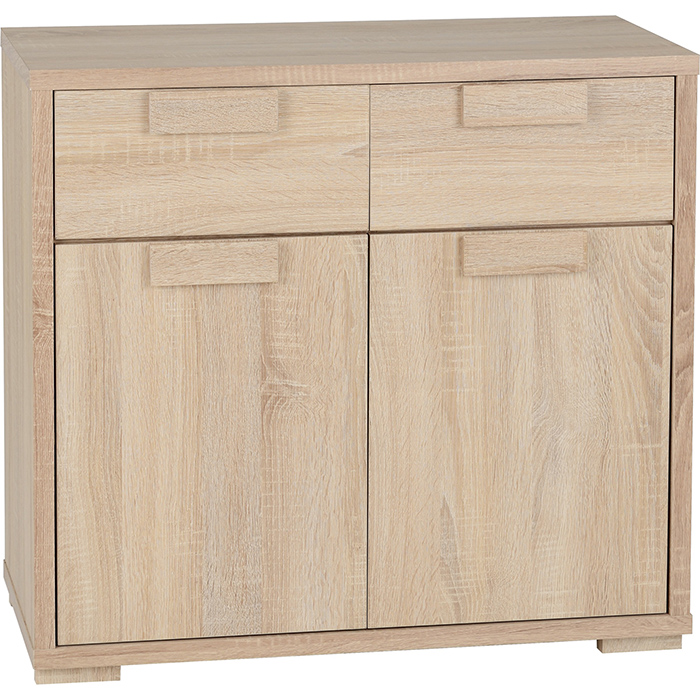 Cambourne 2 Door 2 Drawer Sideboard in Sonoma Oak Effect Veneer
